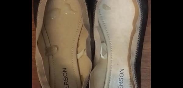  Emerson flats cumshot shoes